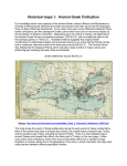 Historical maps 1: Ancient Greek Civilization