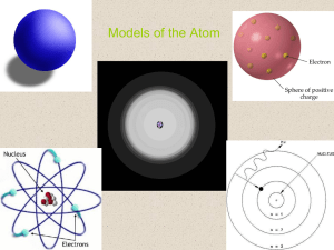 Models of the Atom