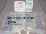 IV infusions…..