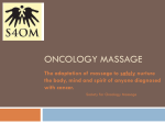Massage for People with a History of Cancer