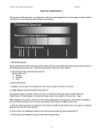 Continuous Spectrum Absorption Line Spectrum Emission Line