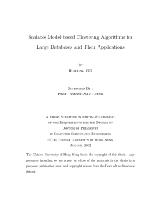 Scalable Model-based Clustering Algorithms for