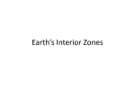 Earth`s Interior Zones powerpowerpoint