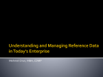 Reference Data Management