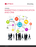 marketing communication and crm