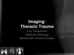 Imaging: Thoracic Trauma