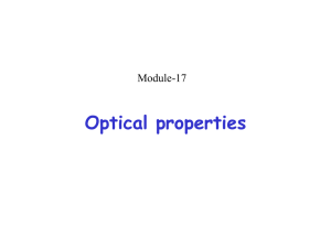 Optical properties