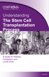 Understanding the Stem Cell Transplantation Process