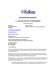 DATE - Kellogg School of Management