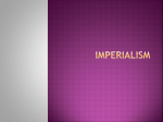 Imperialism - Dorsey High School