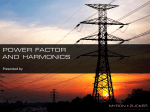 Power Factor Correction and Harmonics