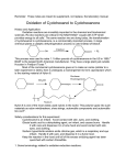 Oxidation of Cyclohexanol to Cyclohexanone