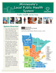 Minnesota`s Local Public Health System