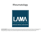 Rheumatology