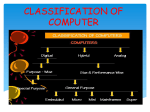 CLASSIFICATION OF COMPUTER