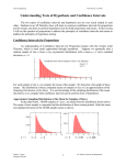 Understanding Tests of Hypothesis and Confidence Intervals