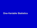 Statistics · the study of information Data · information