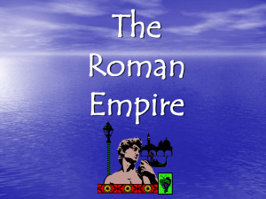 The Roman Empire