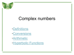Complex numbers Summary PPTX