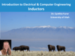 University of Utah Introduction to Electromagnetics Lecture 1: Review