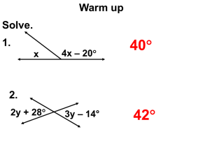 Ex 7 SSS, SAS, ASA, AAS, HL, or not congruent.