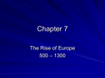 Chapter 7 - Rise of Europe