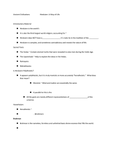 Hindism student ppt notes