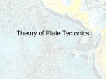 Theory of Plate Tectonics PP