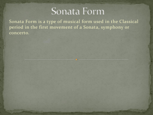 Sonata Form