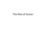 The Rise of Sumer