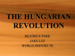 the hungarian revolution - jspivey