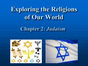 ECUM Chapter 2: Judaism Power Point