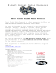 Planet Social Media Research - UMBC ebiquity research group