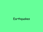 Earthquakes