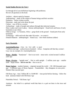 Social Studies Review for Test