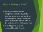 What is Fasting in Islam?