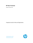 HP Data Protector 9.00 Integration Guide for Microsoft Applications