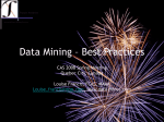 Data Mining – Best Practices - Francis Analytics Actuarial Data Mining