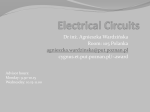 Electrical circuits wyklad 5