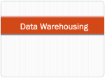 Data Warehousing