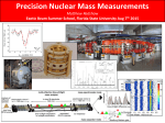 Precision Nuclear Mass Measurements