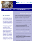 marketing concepts and practices