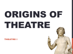 Origins of theatre