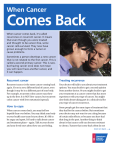 When Cancer Comes Back - American Cancer Society