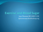 Exercise and Blood Sugar
