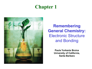 Electronic Structure and Covalent Bonding