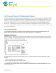 Working with Geosoft Databases in Target