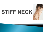 stiff neck