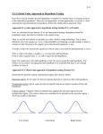 9.2: Critical-Value Approach to Hypothesis Testing