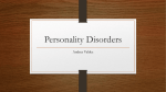 Personality Disorders